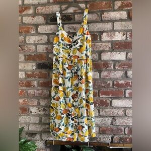 Ava James dress with pears